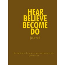 Kazan Hobi Hear Become Believe Do Journal