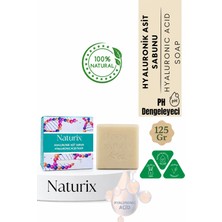 Naturix Natural Hyaluronik Asit Sabunu Ph Dengeleyici Arındırıcı Hyaluronic Acid Soap 125 gr