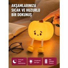 Tekn Pumpkin LED Gece Lambası Üç Kademeli Işık Ayarlı Yeni Nesil Tekn Najmaddin