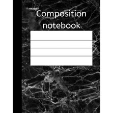 Kazan Hobi Independently Published Black Marble: Composition Notebook