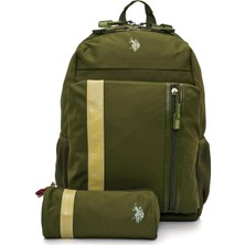Kazan Hobi U.s. Polo Assn. U.s. Polo. Assn. Unisex Okul Çantası PLSET2436162,HAKI Tek Ebat