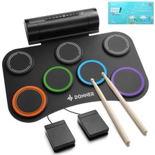 Donner DED-20R Pads Colorful Elektro Davul