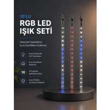 Tekn Kayan Yıldız Efektli Rgb LED Işık Seti Iç ve Dış Mekan Kullanımı Tekn Najmaddin