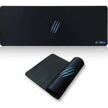 Kazan Hobi Soft 90X40CM Mikrofiber Yüzey - Kaydırmaz Kauçuk Zemin - 3mm Kalınlık - 360 Derece Dikiş - Kolay Temizlenebilir Xxl Mousepad