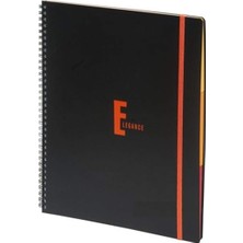 Kazan Hobi Le Color Elegance A4 Defter Çizgili 160 Sayfa Spiralli