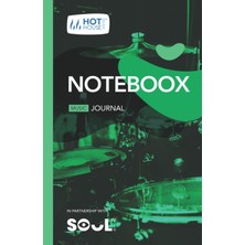 Kazan Hobi Drums: Noteboox: Music Journal – Green