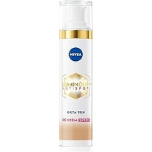 Kazan Hobi Nıvea LUMINOUS630 Leke Karşıtı Krem cc Fluid SPF30 Medium 40ML