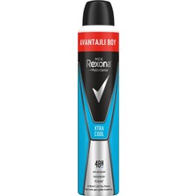 Kazan Hobi Rexona Men Temel Koruma Erkek Deodorant Sprey Xtra Cool Antiperspirant 200 ml
