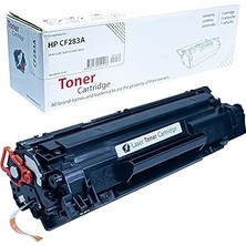Kazan Hobi Ysy CF283A M125 M126 M201 M225 1500 (1.5k) Sayfa Verimli Muadil Toner (Siyah)