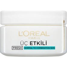 Kazan Hobi L’oréal Paris L'oréal Paris 3 Etkili Ferahlık Günlük Bakım Kremi Normal ve Karma Ciltler 50ML, 50 ml