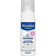 Kazan Hobi Mustela Mustela Newborns Foam Shampoo- Yenidoğan Köpük Şampuan 150ML 1 Paket (1 x 1 Adet)