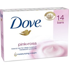 Kazan Hobi Dove Beauty Bar, Pembe 4 Oz, 14 Bar