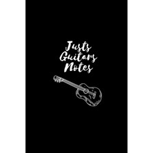 Kazan Hobi Just Guitar Notes: Guitar Music Note Sheets, 120 Pages, Ideal For Musicians, Beginner Musicians, Kids And Guitar Lovers