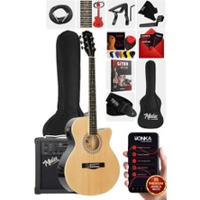 Kazan Hobi Midex XC-300XNT-AMP Profesyonel Amfili Elektro Akustik Gitar