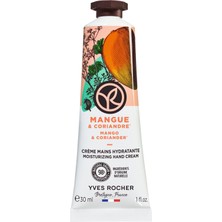 Kazan Hobi Yves Rocher El Kremi- Nemlendirici Besleyici Canlandırıcı Mango Kişniş- VEGAN-30ML