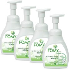 Kazan Hobi Fomy Doğal Köpük Sabun El Yüz Vücut 300 ml 4 Adet