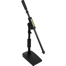 Kazan Hobi Shure By Gator Tek Bölümlü Bomlu Kompakt, Düşük Profilli Mikrofon Standı; (Sh-Desktop2)