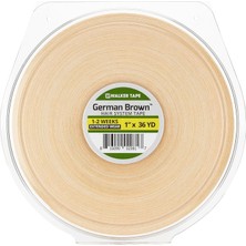 Kazan Hobi Walker Tape - German Brown™ Roll Tape - Protez Saç Bandı Rulo 12 Yds (2.5cm x 11M) (36 Yd)