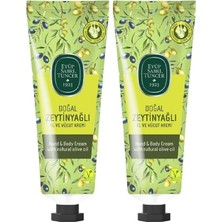 Kazan Hobi Eyüp Sabri Tuncer Doğal Zeytinyağlı El ve Vücut Kremi 50 ml x 2