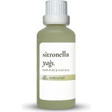 Kazan Hobi Sitronella Yağı 50 ml - Sinek ve Sivrisinekler Için Geleneksel Yağ