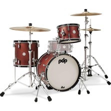 PDP Drums Pdp Concept Maple Classic Bop 3 Parça 18" Davul (Ox Blood)