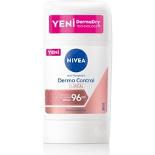 Kazan Hobi Nıvea Kadın Stick Deodorant Derma Control Clinical 50 Ml, C Vitamini ile Koltuk Altı Kararma Karşıtı, 96 Saat Anti-Perspirant Koruma