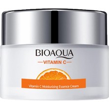 Kazan Hobi Bıoaqua C Vitamini Nemlendirici Yüz Özü Krem Yüz Temizleme Düzleştirici Yağlı Kuru Cilt Akne Onarımı 50 G 49,9 G, 1.76OZ
