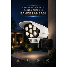 Renas Store Bahçe Aydınlatması Hareket Sensörlü LED Aydınlatma Kamera Görünümlü