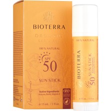 Kazan Hobi Bioterra Spf 50 Stick Güneş Kremi – Yüksek Uva/uvb Koruma Pa++++, Balmumu Içeren Nemlendirici Formül, Kuru Ciltler Için Koruyucu Bariyer, Pratik Stick Güneş Koruyucu