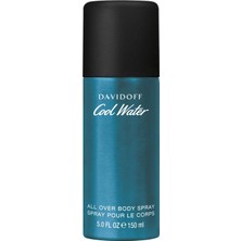 Kazan Hobi Davıdoff Cool Water Deodorant Spray 150 ml Erkek Deodorant
