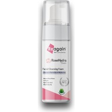 Kazan Hobi Rosehydra Elixir Canlandırıcı Yüz Yıkama Köpüğü (Doğal Gül Suyu, Hyalüronik Asit, Kolajen, Vitamin B3 B5)