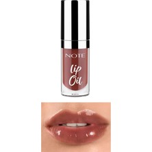 Kazan Hobi Note Cosmetics Lip Oil 60 Mocha Kiss Nemlendirici ve Parlatıcı Dudak Bakım Yağı, Kahverengi