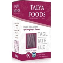 Kazan Hobi Talya Foods Organik Filizlendirilmiş Karabuğday Mor Havuç & Pancar Tagliatelle 200 G