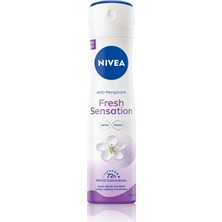 Kazan Hobi Nıvea Fresh Sensation Kadın Sprey Deodorant 150 Ml,72 Saat Anti-Perspirant Koruma