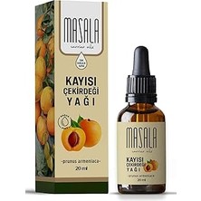 Kazan Hobi Masala Saf Kayısı Çekirdeği Yağı 20 Ml. (Apricot Kernel Oil) Soğuk Pres