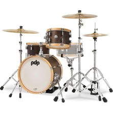 PDP Drums Pdp Concept Maple Classic Bop 3 Parça 18" Davul (Walnut/natural)