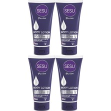 Kazan Hobi Sesu Premium Vücut Losyonu, 175 Ml, 4'lü Set, Çilek Bacak Yok Etme Etkisi