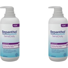 Kazan Hobi Bepanthol Sensidaily Pompalı Vücut Kremi 400 ml 2 Adet 109072-2-3