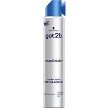 Kazan Hobi GOT2B Doğal ve Dağınık Mat Saç Sprey 200 ml Delist