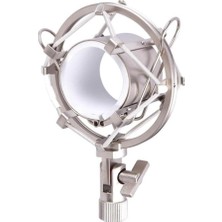 Kazan Hobi Lastvoice Shm-02 Pro Stüdyo Mikrofon Gri Shock Mount (Metal)