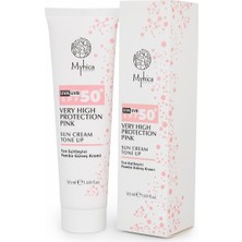 Kazan Hobi 50+ Spf Ton Eşitleyici Pembe Yüz Güneş Kremi 50 ml