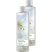 Kazan Hobi Avon Senses White Lily Beyaz Zambak Kokulu Duş Jeli 250 Ml. Ikili Set