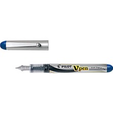 Kazan Hobi Pılot V-Pen Silver - Mavi