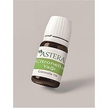 Kazan Hobi Astera Saf Citronella Yağı (Limon Otu) 10 ml