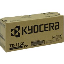 Kazan Hobi Kyocera TK-1150 Orijinal Toner Kartuşu Siyah 1T02RV0NL0. Ecosys M2135DN, Ecosys M2635DN, Ecosys M2735DW, Ecosys P2235DN, Ecosys P235DW ile Uyumlu
