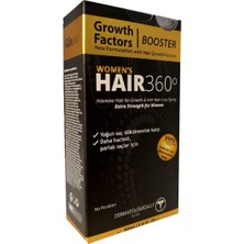 Kazan Hobi Hair 360 Growth Factors Booster Kadınlar Için Yoğun Saç Spreyi 50ML