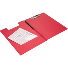 Kazan Hobi 2k 333K A4 Pvc Kapaklı Sekreter Tablası,sekreterlik,sekreter Bloknot,a4 Kapaklı Sekreterlik,kırmızı