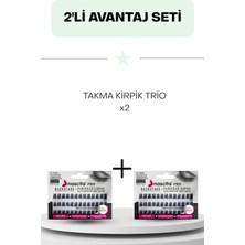 Nascita Takma Kirpik Trio Ikili Set