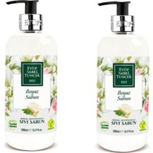 Kazan Hobi Eyüp Sabri Tuncer Beyaz Sabun Sıvı Sabun 500 ml x 2 Adet