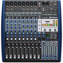 Kazan Hobi Presonus Studiolive AR12C, 14 Kanal, Hibrit Dijital/analog Performans Mikser